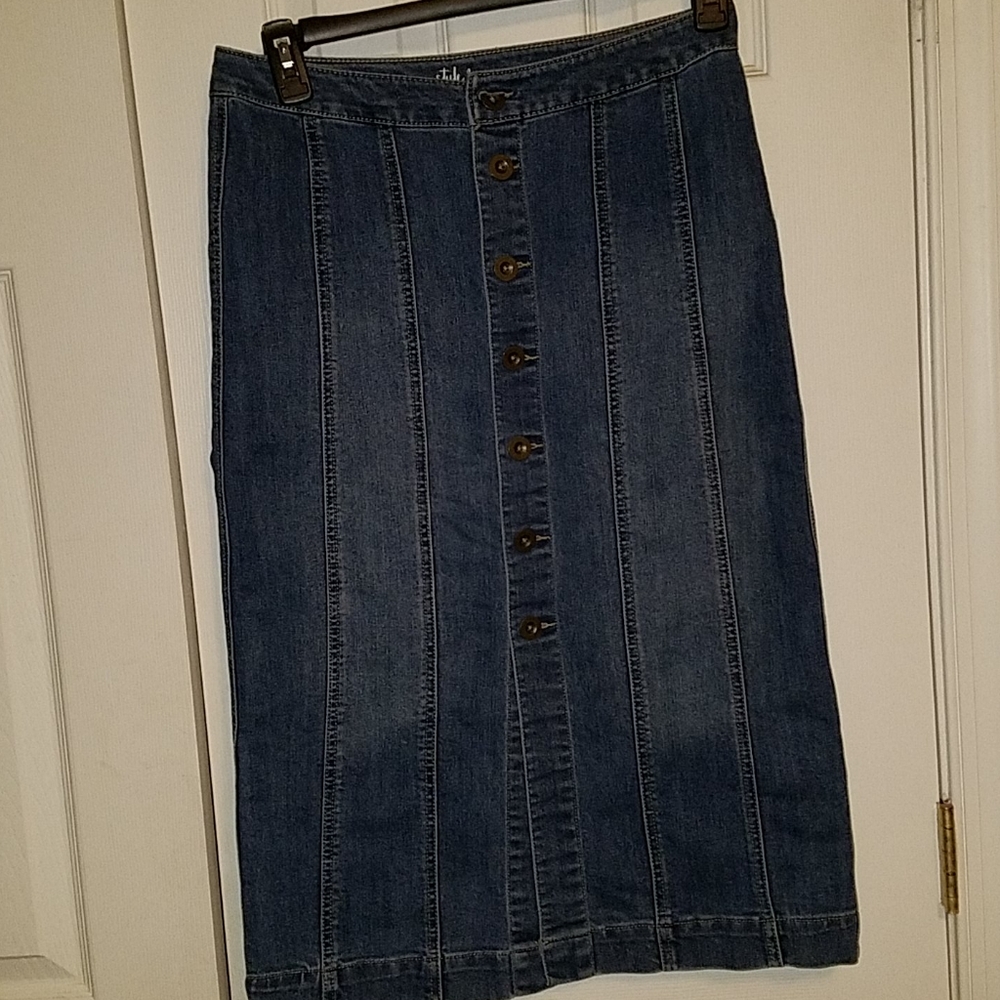 Denim Skirt
